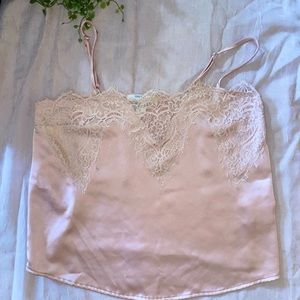 Forever21 silk top - BLUSH PINK !